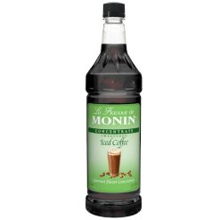 Monin Iced Coffee Concentrate, 1 Liter, 4 Per Case | SKU: 593946 | UPC: 738337886867