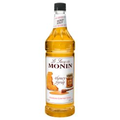 Monin Honey Syrup, 1 Liter, 4 Per Case | SKU: 659929 | UPC: 738337888731