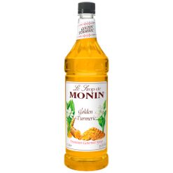 Monin Golden Turmeric Syrup, 1 Liter, 4 Per Case | SKU: 696441 | UPC: 738337890482