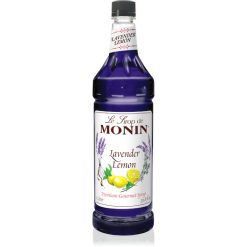 Monin Lavender Lemon, 1 Liter, 4 Per Case | SKU: 730769 | UPC: 738337892462
