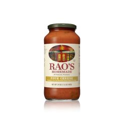 Rao s Homemade Four Cheese Sauce, 24 Ounce, 12 Per Case | SKU: 738049 | UPC: 747479001502