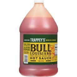 Trappey Original Louisiana Hot Sauce Bulk, 1 Gallon, 4 Per Case | SKU: 374102 | UPC: 748159114444
