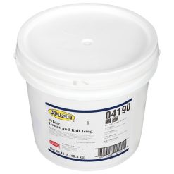 Allen White Donut & Roll Icing, 41 Pound, 1 Per Case | SKU: 469030 | UPC: 750903041906 | GTIN: 00750903041906