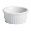 Hall China Fluted Ramekin 2 3/4 In X 1 1/8 In (2 Oz) White, 3 Dozen | SKU: 765013 | UPC: 755442144965
