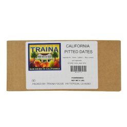 Traina California Pitted Dates, 5 Pound, 1 Per Case | SKU: 704091 | UPC: 760948122102