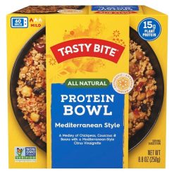 Tasty Bite Protein Bowl Mediterranean Style, 8.8 Ounce, 6 Per Case | SKU: 751415 | UPC: 782733620624