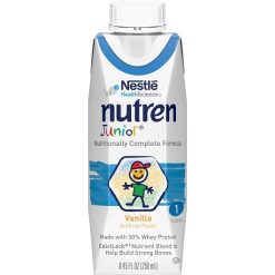 Nutren Junior Pediatric CalciLock Formula 1 Vanilla, 8.45 Ounce, 24 Per Case | SKU: 488528 | UPC: 798716160629