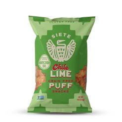Siete Chile Lime Puffs, 4 Ounce, 6 Per Case | SKU: 775052 | UPC: 810091780336