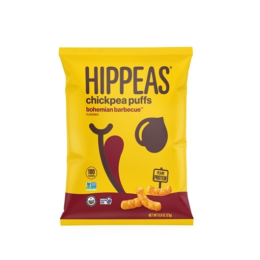 Hippeas Non-Gmo Chickpea Puffs - Bohemian Bbq, 0.8 Ounce, 24 Per Case | SKU: 758893 | UPC: 810122080053