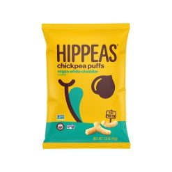 Hippeas Non-Gmo Chickpea Puffs -Vegan White Cheddar, 1.5 Ounce, 12 Per Case | SKU: 758899 | UPC: 810122080107