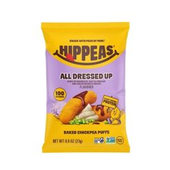 Hippeas Non-Gmo All Dressed Up Puffs, 0.8 Ounce, 21 Per Case | SKU: 813123 | UPC: 810122081296
