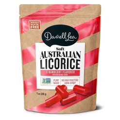 Darrell Lea Strawberry Soft Licorice, 7 Ounce, 8 Per Case | SKU: 759216 | UPC: 811737079395
