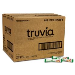 Truvia Sweetener Foodservice Stick, 1000 Count, 1 Per Case | SKU: 673340 | UPC: 812130020588