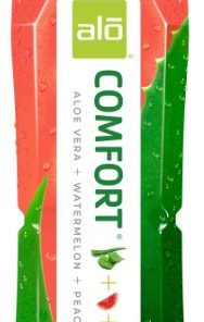 Alo Drink Comfort Aloe Watermelon & Peach, 16.9 Fluid Ounces, 12 Per Case | SKU: 705519 | UPC: 812475011296 | GTIN: 00812475011296