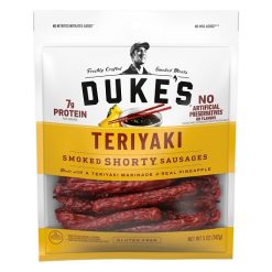 Dukes Shorty Smoked Sausage Teriyaki, 5 Ounces, 8 Per Case | SKU: 707460 | UPC: 815800025135