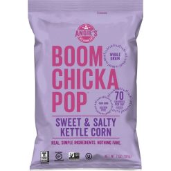 Angie s Boomchickapop Artisan Treats Sweet And Salty Kettle Corn, 7 Ounce, 12 Per Case | SKU: 627737 | UPC: 818780011945