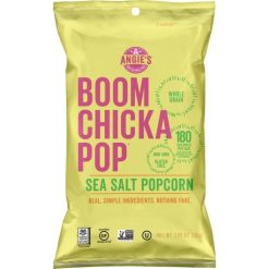Angie s Boomchickapop Sea Salt Popcorn, Gluten Free, 1.25 Ounce, 6 Per Case | SKU: 755386 | UPC: 818780010061