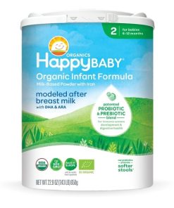 Happy Baby Organic Stage 2 Infant Formula, 22.9 Ounce, 6 Per Case | SKU: 786468