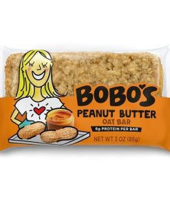 Bobo s Oat Bars Gluten Free, Vegan Peanut Butter Bar, 9 Pound, 48 Per Case | SKU: 673427 | UPC: 829262000562