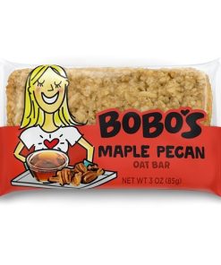 Bobo s Maple Pecan Oat Bar, 3 Ounce, 12 Per Box, 4 Per Case | SKU: 673430 | UPC: 829262000593