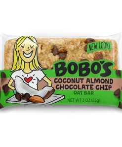 Bobo s Coconut Almond Chocolate Chip Oat Bar, 3 Ounce, 12 Per Box, 4 Per Case | SKU: 673431 | UPC: 829262000609