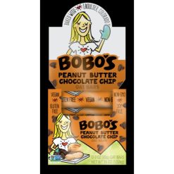 Bobo s Oat Bars Peanut Butter Chocolate Chip, 3 Ounce, 12 Per Box, 4 Per Case | SKU: 708221 | UPC: 829262001729