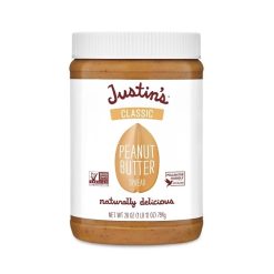 Justin s Classic Peanut Butter, 28 Ounce, 6 Per Case | SKU: 698824