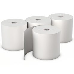 AmerCare White Thermal Paper Register Roll, 3 1/8-inch x 230 feet 50 Per Case | SKU: 680521 | UPC: 842312101019 | GTIN: 00842312101019