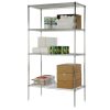 Focus 4 Shelf & 4 Post Kit 24X48x74 Chrome, 1 Count | SKU: 767318