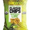 Barnana Lime Plantain Chips, 2 Ounce, 6 Per Case | SKU: 722357 | UPC: 843369101830 | GTIN: 00843369101830