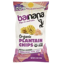 Barnana, Pbc Pink Salt Cassava Chips Case, 140 Gram, 6 Per Case | SKU: 771157 | UPC: 843369103032