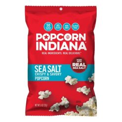 Popcorn Indiana Crispy And Savory Sea Salt, 1.1 Ounce, 6 Per Case | SKU: 626214 | UPC: 843571006138