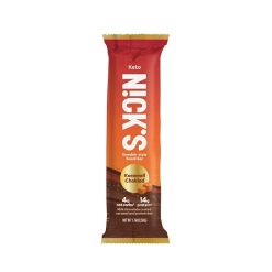 Nick s Chocolate Coated Karamell Protein Bar, 1.76 Ounce, 96 per case | SKU: 764404 | UPC: 850009682338