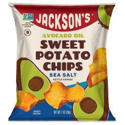 Jacksons Honest Sweet Potato Avocado Oil Sea Salt Chips, 50 Per Case | SKU: 778227 | UPC: 850036699811