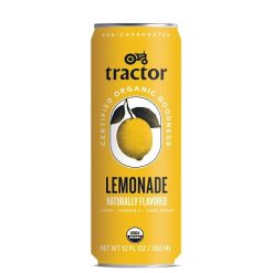 Tractor Beverage Co Organic Lemonade, 12 Fluid Ounce, 12 Per Case | SKU: 776423 | UPC: 850048369115