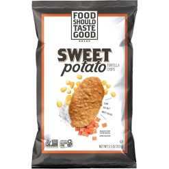 Food Should Taste Good Sweet Potato Tortilla Chips, 5.5 Ounce, 12 Per Case | SKU: 779078 | UPC: 850049776127