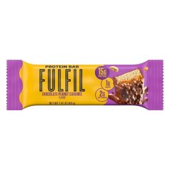 Fulfil Chocolate Peanut Caramel Protein Bar, 1.411 Ounce, 12 Per Box, 6 Per Case | SKU: 740536 | UPC: 851724008441