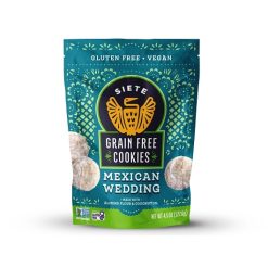 Siete Family Foods Mexican Wedding Cookie, 4.5 Ounce, 10 Per Case | SKU: 747452 | UPC: 851769007966