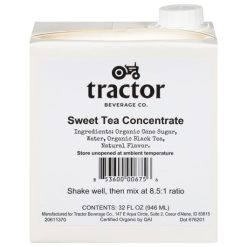 Tractor Sweet Tea Concentrate, 32 Ounces, 12 Per Case | SKU: 676201 | UPC: 853600006527