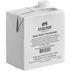Tractor Beverage Co Organic Berry Patch Concentrate, 32 Ounce, 12 Per Case | SKU: 676203 | UPC: 853600006572
