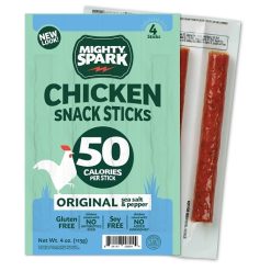 Mighty Spark Chicken Snack Stick, 4 Ounce, 8 Per Case | SKU: 711605 | UPC: 854147008944