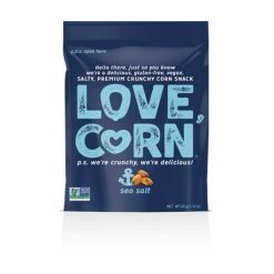 Love Corn Sea Salt Impulse Bag, 1.6 Ounce, 10 Per Case | SKU: 716797 | UPC: 855596007038