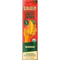 Solely Mango Fruit Jerky, 0.8 Ounce, 12 Per Pack, 6 Per Case | SKU: 735031 | UPC: 856261006233