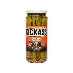 Kickass Spicy Pickled Asparagus, 16 Ounce, 12 Per Case | SKU: 772807 | UPC: 857613008486