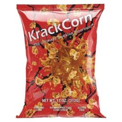 Krackcorn Caramel Flavored Popcorn Knock-Out Case, 11 Ounce, 12 Per Case | SKU: 761432 | UPC: 860003389508
