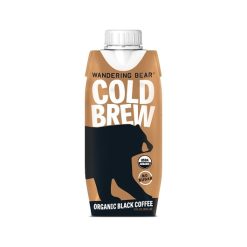Wandering Bear Coffee Straight Black Cold Brew, 11 Fluid Ounce, 12 Per Case | SKU: 686635 | UPC: 860534000194