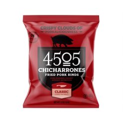 4505 Meats Classic Chili and Salt Chicharrons, 1.1 Ounce, 12 per case | SKU: 740122 | UPC: 863006000012 | GTIN: 30863006000013