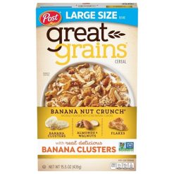 Post Banana Nut Crunch Cereal, 15.5 Ounce, 12 Per Case | SKU: 553931