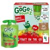 Gogo Squeez Apple Strawberry, 3.2 Ounce, 48 Per Case | SKU: 592933 | UPC: 490711803739