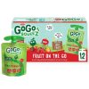 GoGo Squeez Strawberry Applesauce, 3.2 Ounce, 72 Per Case | SKU: 592953 | UPC: 000000150101